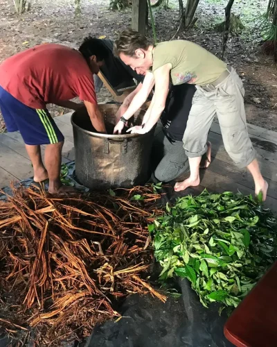 Preparación Ayahuasca 7